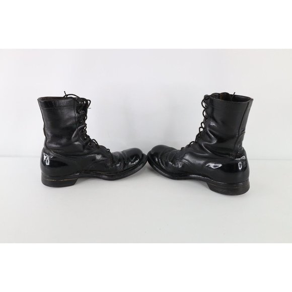 Vintage 60s Biltrite 8 M Distressed US Army Military Vietnam War Combat Boots